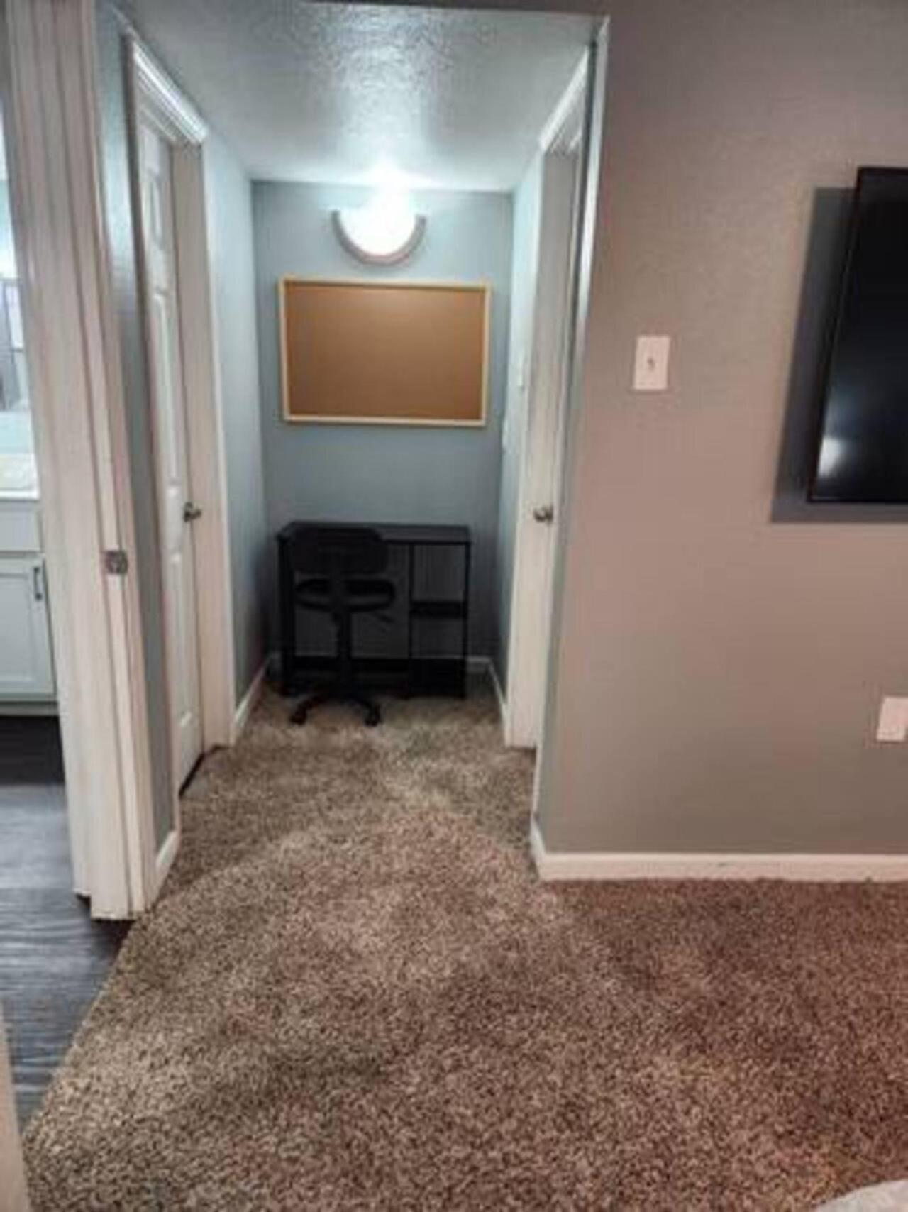 Blue Shark *B501* @ Medical Center 1Br Modern King Apartment With Private Patio 休斯敦 外观 照片