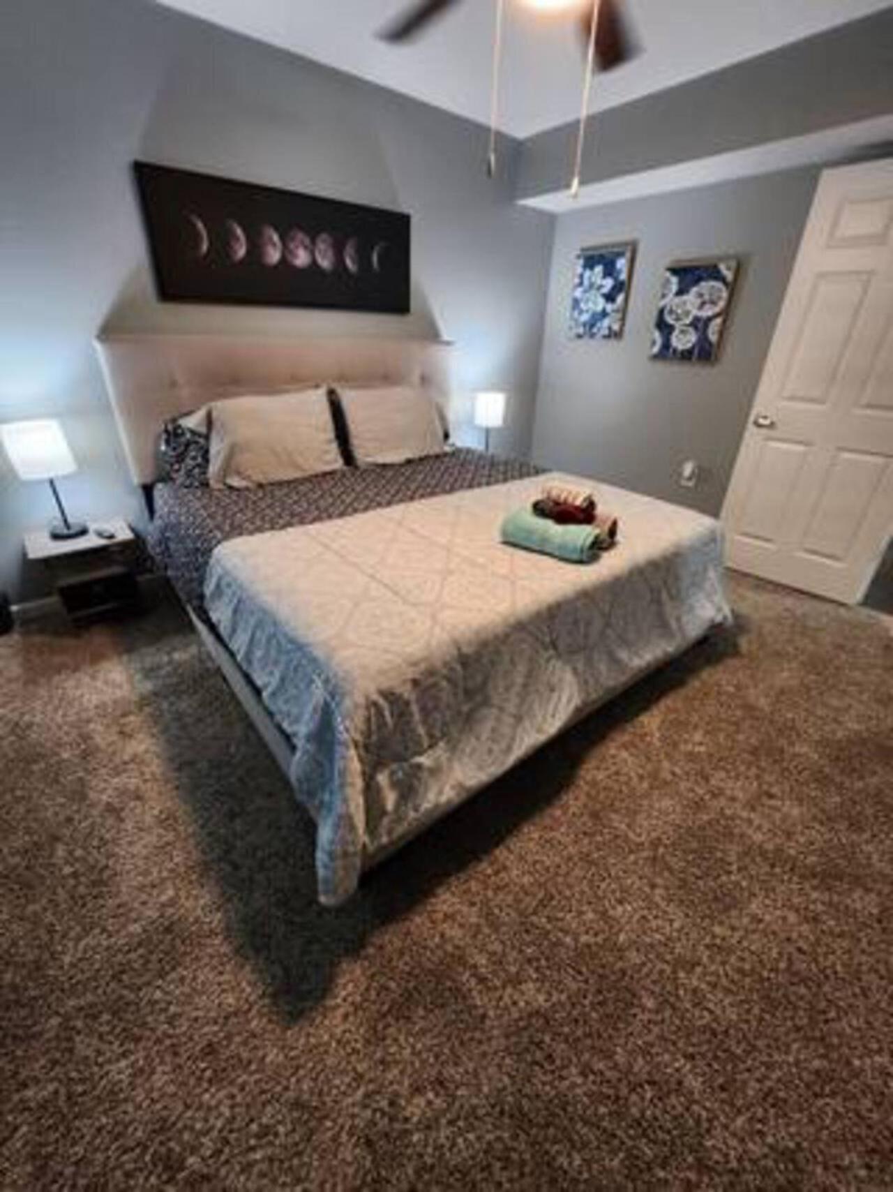 Blue Shark *B501* @ Medical Center 1Br Modern King Apartment With Private Patio 休斯敦 外观 照片