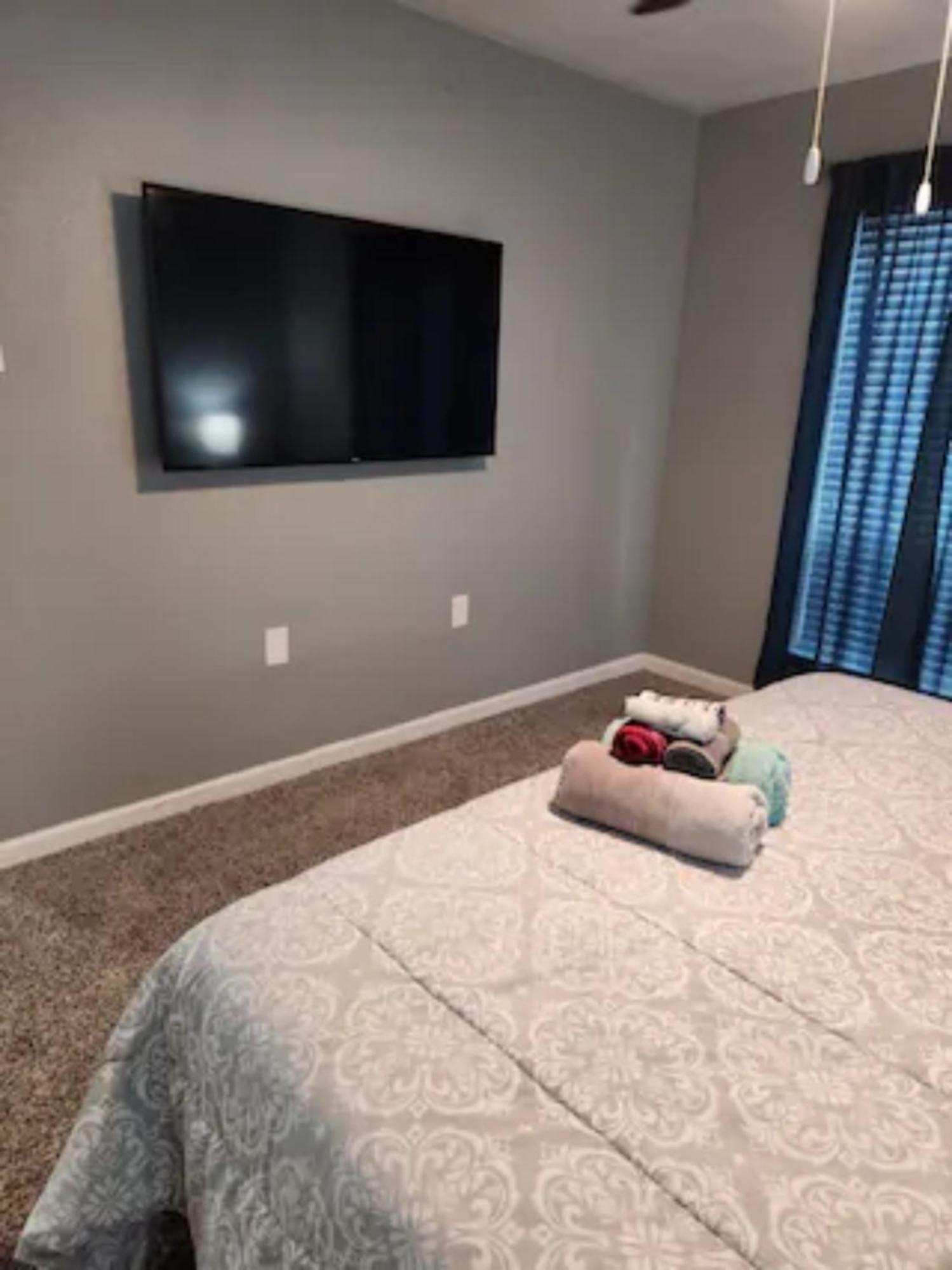 Blue Shark *B501* @ Medical Center 1Br Modern King Apartment With Private Patio 休斯敦 外观 照片